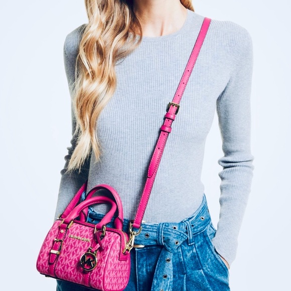 Michael Kors Fuchsia Crossbody Bag